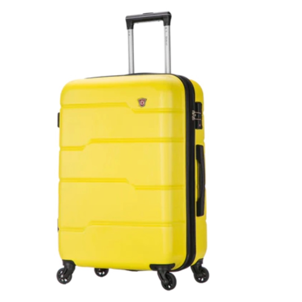 Nwt 28" Carry On Luggage Travel Suitcase Airline Approved, ABS Hardside Dukap